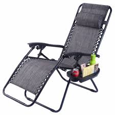 It boasts a stainless steel tube and durable polyester fabric. Guplus Folding Zero Gravity Chair Outdoor Picnic Camping Sunbath Beach Chair With Utility Tray Reclining Lounge Chairs Op70528 Outdoor Gravity Chair Camping Recliner Chairslounge Chair Outdoor Aliexpress