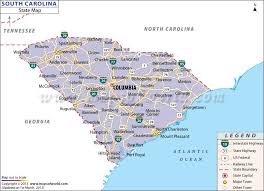 Map Of South Carolina South Carolina Map State Map
