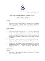 Borang untuk sijil cuti sakit. Pekeliling Cuti Bersalin Sabah Gov Semasa Cuti Penggal Sekolah Guru Yang Bersalin Dianggap Dalam Pdf Document