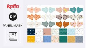 I make a lot of fabric face masks for my family as usual, print this pattern in full size on a4/letter paper. Sew 13 Face Masks Easily With The New Mask Panel For The Whole Family