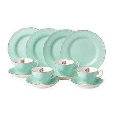 Item 5 polka rose by royal albert 1.25ltr teapot. Royal Albert Polka Rose 12 Piece Set Royal Doulton Outlet