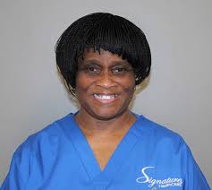 Gail Fugate had a February birthday and, we want to celebrate her for not  only her birthday but her 46 years of service to Signature Healthcare! Gail  is a certified medication aide (