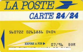 Our strategy to become the favorite bank of the french people is the ambition of la banque postale stated in its strategic plan 2030, an objective which will involve a quality. Bank Card La Poste Carte 24 24 La Poste France Col Fr Gm 0045