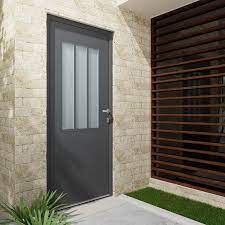 Ça y est, votre carte maison est maintenant activée! Porte D Entree Alu Atelier Essentiel H 215 X L 90 Cm Gris Anthr P Gauche Leroy Merlin