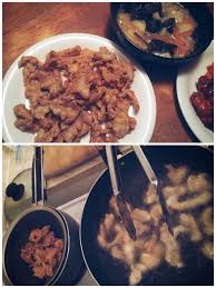 Korean Food Photo Tangsuyuk Maangchi Com Along with jjamppong (짬뽕, spicy seafood noodle soup) and tangsuyuk (탕수육, sweet and sour pork or beef) in this jajangmyeon recipe, i used good quality chicken stock to give the sauce extra flavor. maangchi