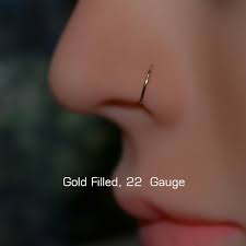 Pin On Nose Piercing
