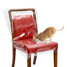 Classic accessories® ravenna® grill and patio lounge chair cover set in dark taupe. Pakoula 2 Pack Plastic Dining Chair Covers Dining Room Chair Protector Waterproof Pvc Cover With Adjustable Belt Strap And Fit Most 18 20 Seat Buy Online In Bahamas At Bahamas Desertcart Com Productid 184623887