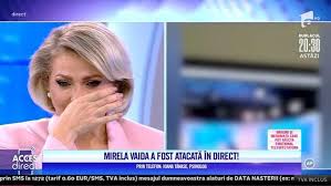 Am intrat în 2021 cu mirela moldoveanca și cu ovidiu bălan și mara care sint nelipsiți în aceasta emisiune jos cu acces direct acasa cu vaida sa aibă grija de copii nu are nici o treaba cu cu aceasta emisiune și cu cintatul. 9bd2b2qbyrkinm