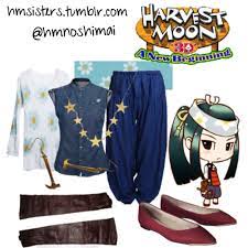 Harvest Moon A New Beginning Iroha On Polyvore By Hmsisters Harvest Moon Game Harvest Moon Cool Outfits