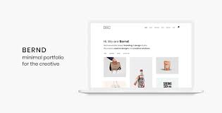 All kinds of websites price: Bernd Minimal Wordpress Portfolio Theme Wordpress Theme Woocommerce Template Wordpress Portfolio Template Portfolio Word Press Themes Free