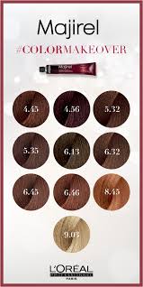 Hair Color Makeover Majirel Makes It Easy To Get A New Hair Color Using Makeup Techniques Cores De Cabelo Para Morenas Coloracao De Cabelo Cores De Cabelo