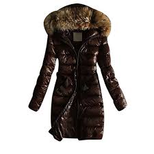 Livraison 48h + temps de traitement. Soldes Doudoune Femme Mi Longue Avec Capuche Fourrure En Stock