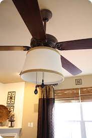Browse 206 drum shade ceiling fan on houzz whether you want inspiration for planning drum shade ceiling fan or are building designer drum shade ceiling fan from scratch, houzz has 206 pictures from the best designers, decorators, and architects in the country, including rough country builders, llc and luxury bath of seattle. Add A Drum Shade To A Ceiling Fan In Minutes From Thrifty Decor Chick