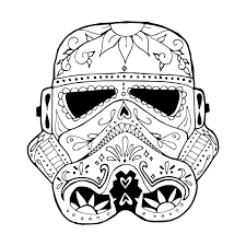 Keep your kids busy doing something fun and creative by printing out free coloring pages. Day Of The Death Star Stormtrooper Black And White Kids T Shirt Drawintowonder S Artist Shop
