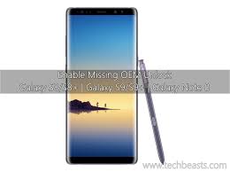 You could cause permanent/physical damage to your device. How To Enable Missing Oem Unlock On Galaxy S8 S9 And Note 8 Techbeasts