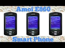 Amoi E860 Smart Phone - YouTube
