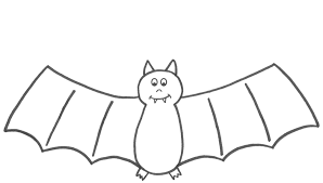 Print these halloween bat coloring pages for free, for your little ghouls! Halloween Bat Coloring Page Book For Kids