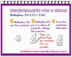 Mi Cole Luis Cernuda Campanillas T 2 4º Multiplicar Por Dos O Mas Material Didactico Para Matematicas Problemas Matematicos Problemas De Multiplicaciones