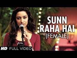 Sun Raha Hai Na Tu Female Version By Shreya Ghoshal Aashiqui 2 Full Video Song Bollywood Songs Indian Video Song Bollywood Movie Songs