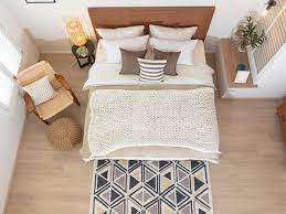 Slim headboard and bed frame to increase small bedroom space. 9 Best 10x10 Bedroom Layouts For Small Rooms With 9 Floor Plans Homenish
