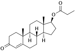 Testosterone levels in both males and females. Testosterone Propionate Wikipedia