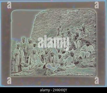 Khyber Chiefs and Khans with Captain Tucker, Political officer in Jamrood Fort. John Burke (Irish, about 1843 - 1900 Stock Photo - Alamy