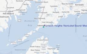 Falmouth Heights Nantucket Sound Massachusetts Tide