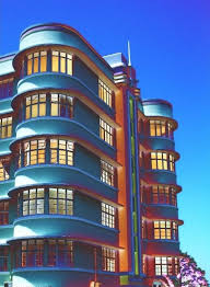 Cheviot Court C R Musgrave Road Poynton Place Photo Negative M Mulholland Art Deco Society Art Deco Buildings Art Deco