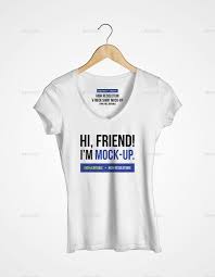 Female V Neck T Shirt Mockup Shirt Mockup Shirts T Shirt