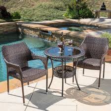 Tudor City 3 Piece Bistro Set Outdoor Bistro Set Outdoor Patio Set Patio Decor