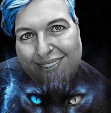 Ich habe dieses Motiv bei Pinterest entdeckt und musste es unbedingt auf  Stein bringen und darf es mit Erlaubnis des Urhebers und Künstlers Fredward  Fall zeigen. Ich finde seine Sachen einfach genial