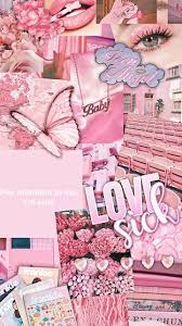 Daily additions of new, awesome, hd aesthetic wallpapers for desktop and phones. Pink Collage Wallpapers Wallpaper Cave