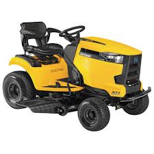 Battery mowers have grown up. Cub Cadet Xt1 Enduro Lt 42 In 56 Volt 60 Ah Battery Lithium Ion Electric Front Engine Riding Lawn Tractor Lt42e The Home Depot