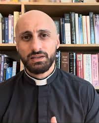 Seminarian Wesley Rowell preaches