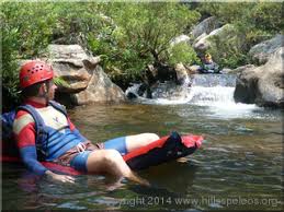We abseil into the canyon and then wade through spectacular caverns. Hillsspeleos Org