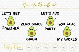 Download Avocado Svg Bundle Graphic By Kelly Maree Design Creative Fabrica Svg Cricut Brochure Design Template SVG Cut Files