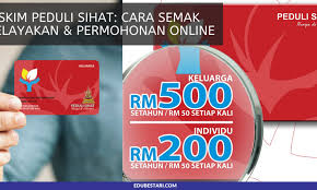 Setelah mengisi borang, anda boleh membuat semakan. Skim Peduli Sihat Cara Semak Kelayakan Permohonan Online Edu Bestari