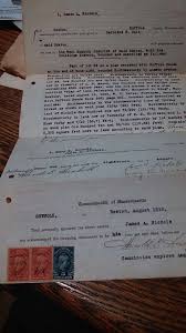 The amount is paid to the revenue commissioners, who place a stamp on the property deeds. 1920 Documentary Stamps On Quit Claim Deed Auction For Sale