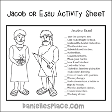 School's out for summer, so keep kids of all ages busy with summer coloring sheets. Jacob And Esau Bible Crafts For Kids