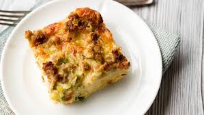 Sausage, bacon & veggies nestled in a fluffy, cheesy egg bake. Best Sausage And Egg Breakfast Casserole Make Ahead Recipe The Worktop