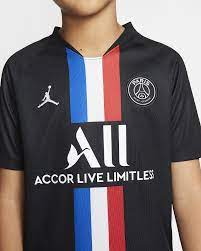 Again another jordan and psg collaboration that makes me pull out my wallet. Jordan X Paris Saint Germain 2019 20 Stadium Fourth Older Kids Football Shirt Nike Au