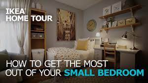 Bedroom storage ideas ideal home. Small Bedroom Storage Solutions Ikea Home Tour Youtube