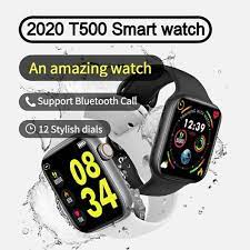 New 2020 t500 smart watch & fitness tracker! Black Silicone T500 Bluetooth Smart Watch Rs 999 Piece Bharti Enterprise Id 22482310912