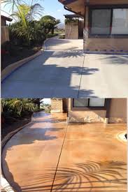 Pin By Cfc Concrete Floor Coatings On Stained Concrete Concrete Backyard Backyard Concrete Stain Patio