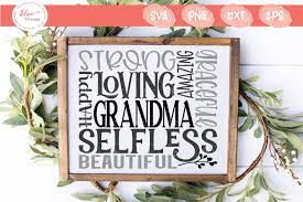 Download Grandma Subway Art Svg Png Dxf Eps 562841 Cut Files Design Bundles