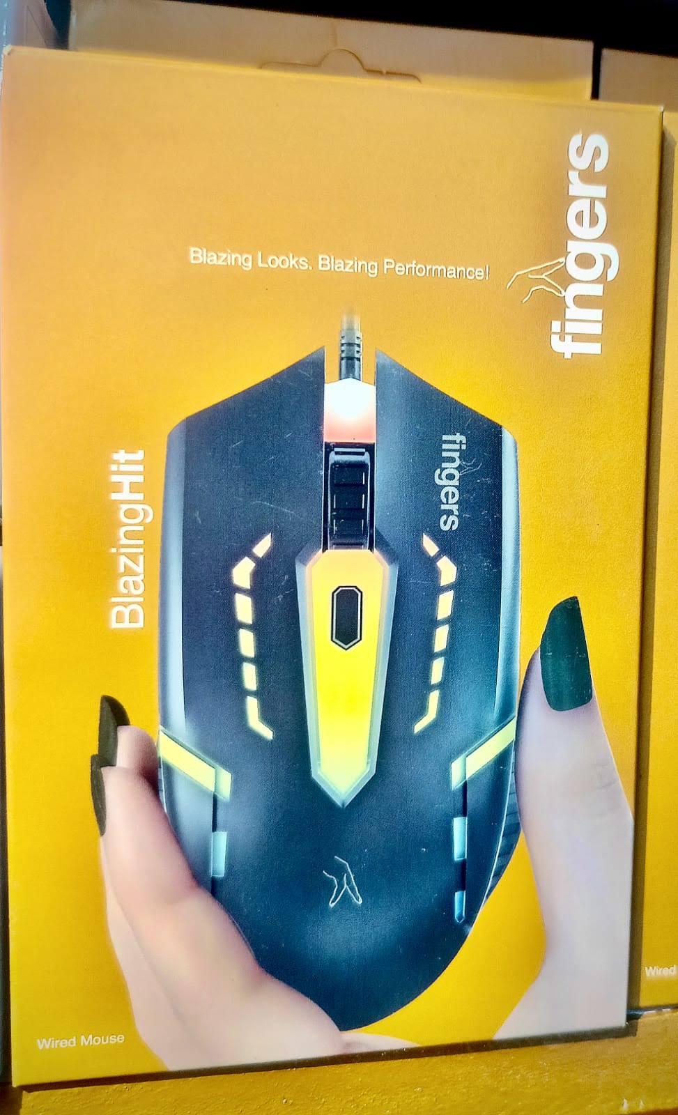 Fingers BlazingHit Wired Mouse product image