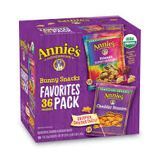 Amazon Com Annie S Homegrown Homegrown Bunny Snacks 36 Pouches 1 Oz Favorites Pack Net Wt 36 Oz 1000 snack packs were completed in 32minut.es!!!