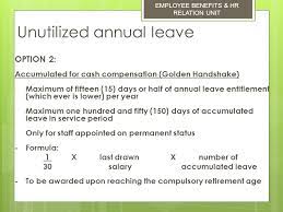 Your annual leave entitlement depends on how many years of service you have with your employer. Msd Management Services Division Ppt Video Online Download
