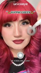 Eyes are the windows to the soul. Unicoeye's exquisite lenses will make  your eyes shine. 🌟 Lenses: 🪐Pixie Green ✨Modeled by @jojobee805 #unicoeye  #unicoeyefda #viral #eyemakeup #makeuptutorial #unboxing #fyp #beauty  #beautyreview |