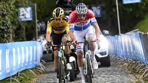 Küng and van aert miss out as pogacar and van der poel impress in time trial by stephen farrand 01 july 2021 küng gets shifted out of the hot seat and into second while van aert. Flandern Rundfahrt Gigantenduell Mit Van Aert Darum Verteidigt Van Der Poel Seinen Titel Eurosport